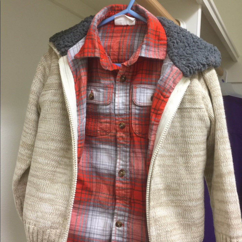 Toddler Boys Shirt and Jacket set